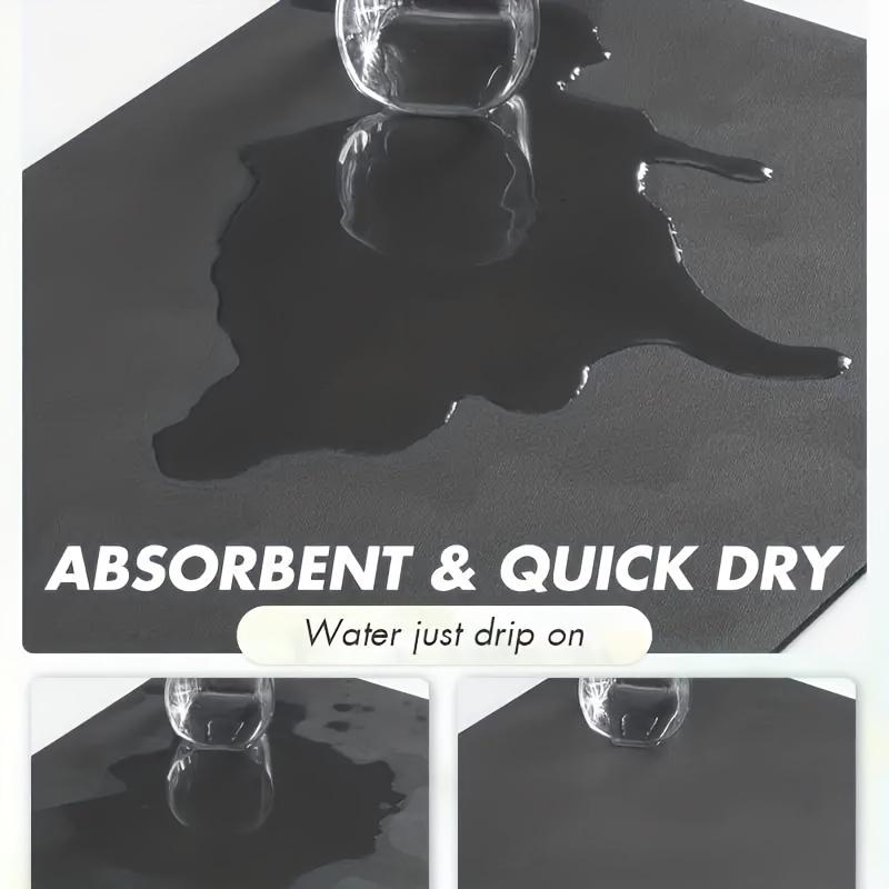 Absorbent Coffee Mat – Anti-Slip Rubber Pad for Coffee & Espresso Machines, Protects Counters
