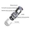 300mL Self Stirring Mug with Lid Thermal Induction Stirring Coffee Cup Electric Stainless Steel Self Mixing Coffee Cup for Coffee Milk Cocoa Hot