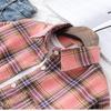 2025 Women's Plaid Shirt Jacket: Stylish Loose Long Sleeve Outerwear for Autumn & Winter