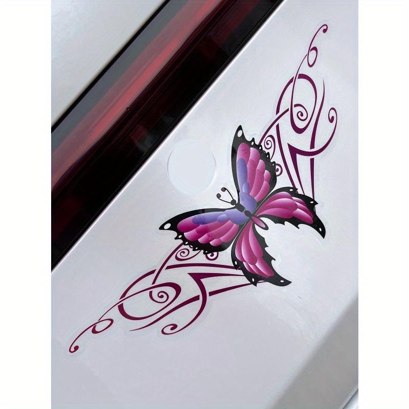 

2sheets Butterfly Pattern Car Sticker one-size разноцветный