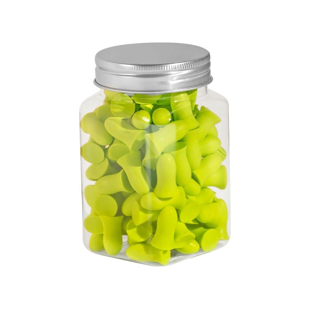60/120PCS Sponge Sleeping Ear Plugs Multicolor Travel Earplugs Student Dormitory