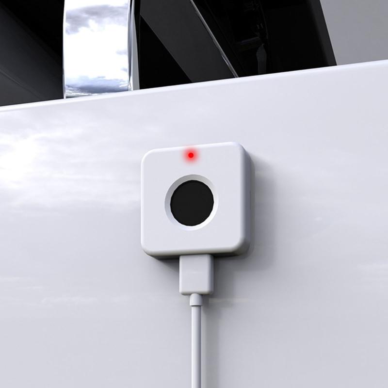 Without Key File Drawer Lock Fingerprint Cabinet Lock With Fast Biometrics Recognition Portable for Home and Office