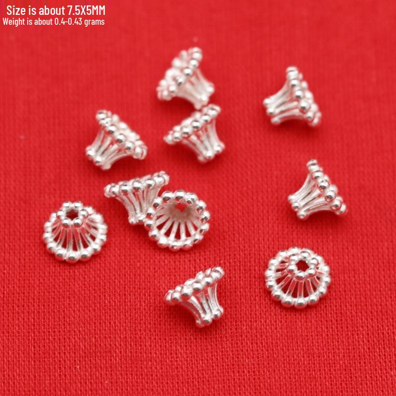 Sterling Silver Leaf Coin Purse Charm with Irregular Fragments and Spring Clasp for DIY Jewelry.