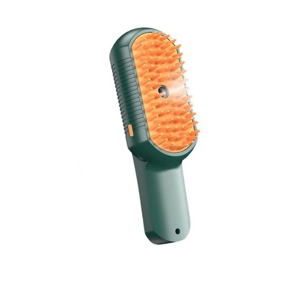 One Button Pet Cleaning Spray Comb Steam Spray Function Cat Massage Comb  Pet Grooming Tool