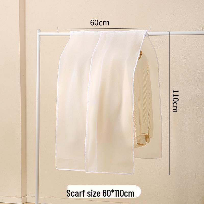 Прозрачный Утолщенный Водонепроницаемый Чехол для Одежды от Пыли для Шкафа