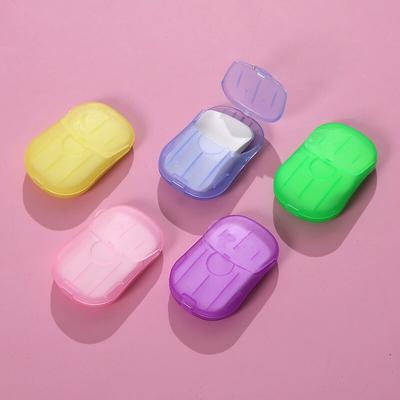 Fulgi de hârtie de săpun de unică folosință colorate clasice Hârtie de săpun Spălarea mâinilor pentru toalete de bucătărie Călătorii în aer liber Camping Drumeții
