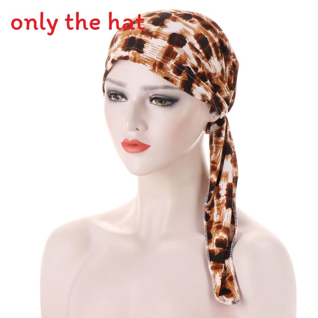Fashionable Hat With Flowers And Leopard Print Design For All Seasons