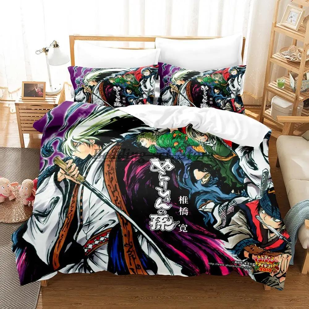 

Комплект постельного белья Односпальный Полуторный Двуспальный Кинг-сайз Комплект для кровати Взрослый Детский Спальня Комплекты пододеяльников Аниме Комплект простыней 70x133cm 2pcs