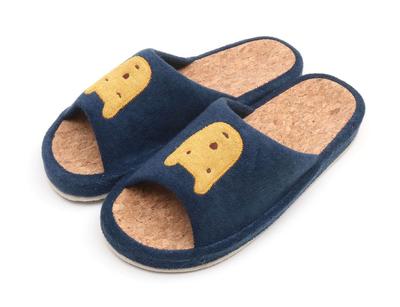 ATSUKO MATANO Nohohon Comfort Slippers Matano Room [Atsuko Shoes] (Navy, M)