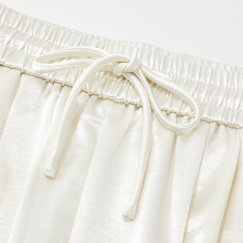 IEF Plus Size 2026 Spring French Casual Wide-Leg Pants