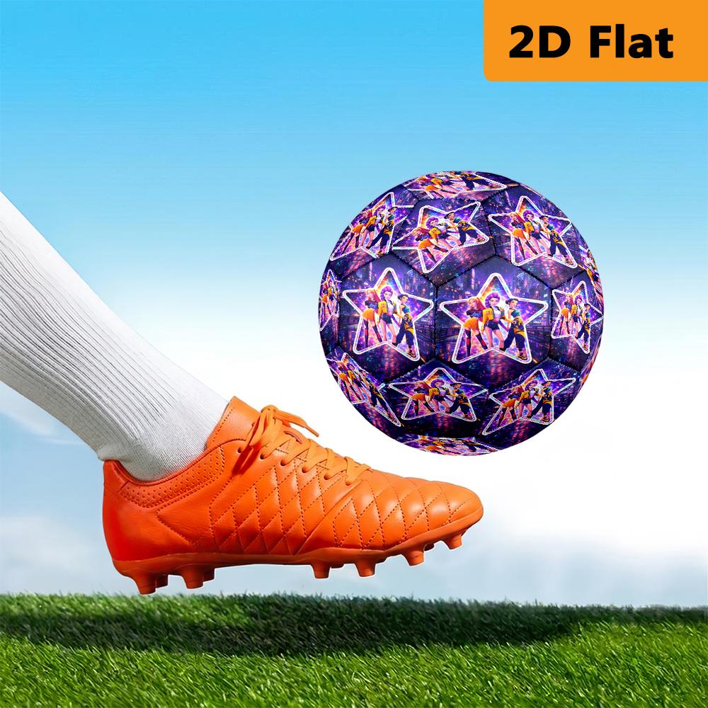 Kpop Demon Hunters Adventure Football Suitable For Both Training And Competition Outdoor Sports No 5 Football Wearresistant And Slipresistant
