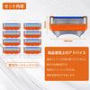 Aetwmxir Replacement Razor Blades for Gillette Compatible with Manual and Electric with Lubricating for Home and Travel Use Fusion/ProGlide, 5-Blade,