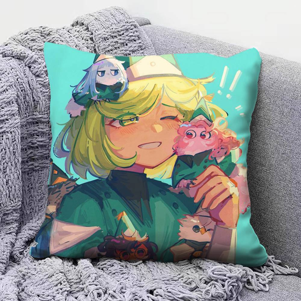 Klobouk čarodějnice Atelier Manga Anime TV Domácí Pohovka Potahy na polštáře a Dekorativní Vlastní Potahy na polštáře