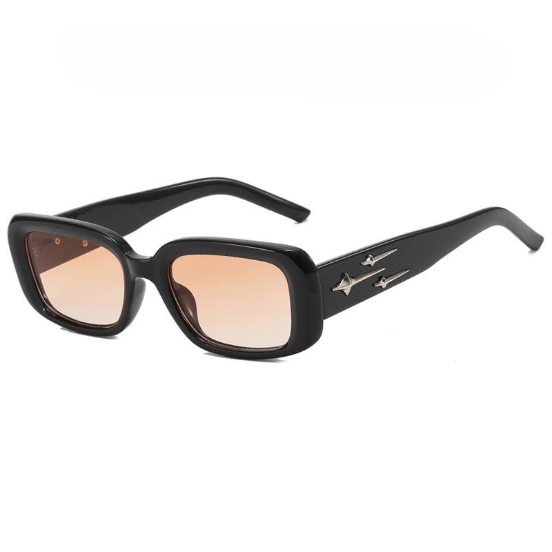 Square Meteor Sunglasses New Korean Version Net Red Sunglasses Fashion Personality Street Photo Sunglasses