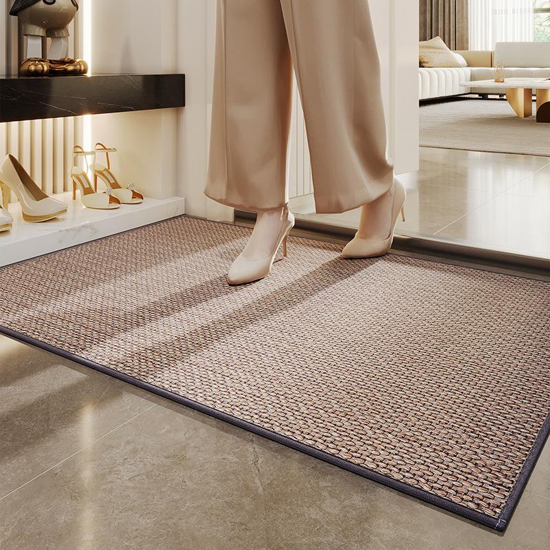 

Простой воздухоочиститель для удаления пыли, коврик для входной двери, тканый коврик для крыльца, износостойкий грязный коврик 45x75cm