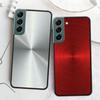 Brushed Metal Texture Steel Print Phone Case For Samsung Galaxy Note 20 Ultra 10 Lite 9 8 M12 M21 M30S M31 M32 M51 M52 S10 S9 S8