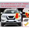 Auto Frontstoßstange Abschlepphaken Öse Abdeckung Deckel für Nissan X-Trail Rogue 2017 2018 2019 2020 Abschlepphaken Anhängerkupplung Kappe Zierleiste