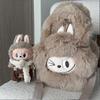 1-Piece Bubble Mart LABUBU Classic Series Plush Flower Bag Handbag
