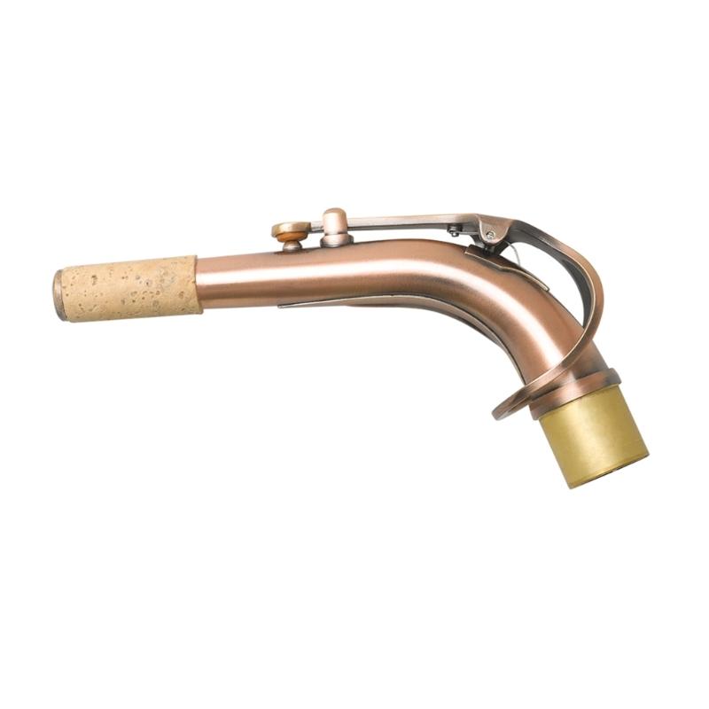 Messingmaterial Saxophon Krümmer Hals Altsaxophon Holzblasinstrument Zubehör Altsaxophon Saxophon Krümmer Hals Ersatzteil