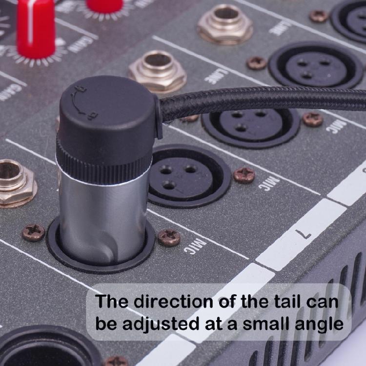 2PCS Auditory 3Pin Mic Connectors, Male And Female Plugs For Secure Soldering And Superior Sound