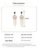 2022 Summer Palace Style Hetian Jade Long Tassel Earrings for Women - Perfect Hanfu Costume Accessory.