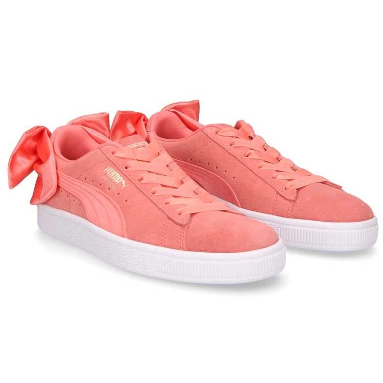 (WMNS) PUMA Suede Bow 'Shell Pink' Women's 367317-01