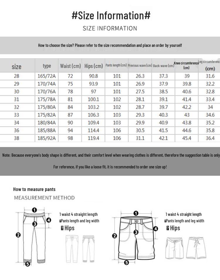 ZENGZHI Men's Premium Cotton Blend Straight-Leg Casual Pants