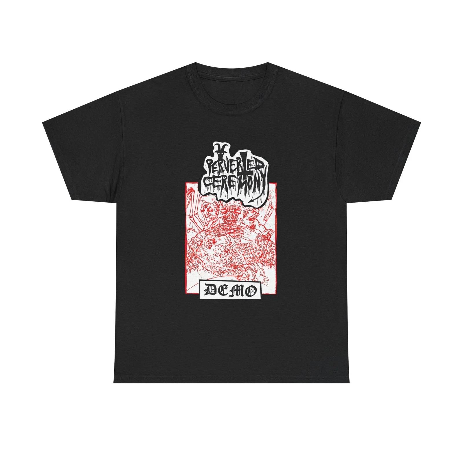 

Perverted Ceremony - Demo Shirt | Occult Black Death Metal Belgium S
