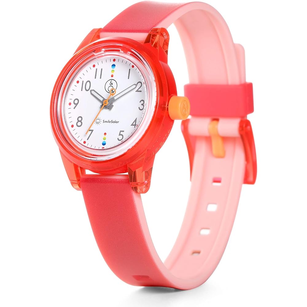 Citizen Q&Q SmileSolar Solar Waterproof Women's Watch Red RP29-011