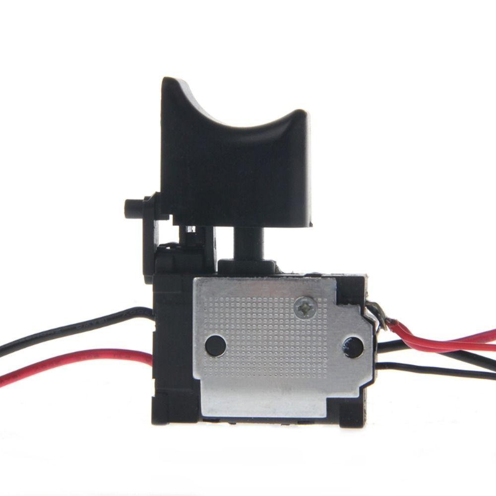 Push Button Electric Drill Control Switch With Small Light Cordless Drill Switch  for Power Tools