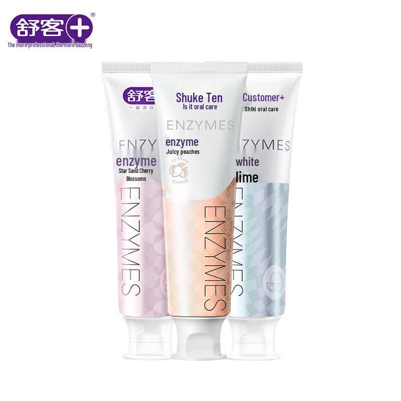 Saky+ Enzyme Whitening & Fresh Breath Toothpaste 3-Pack