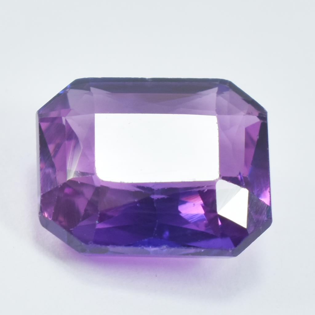 Natural Purple Tanzanite Loose Gemstone 6.85 Ct Emerald Cut Jewelry Making for Jewelry Designs