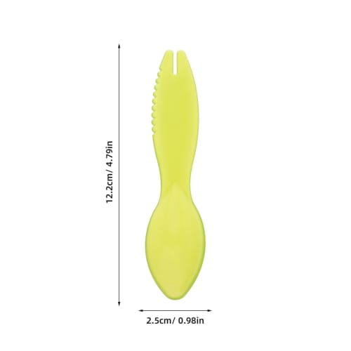 Luxshiny 20pcs Kiwi Fruit Spoons, Plastic Kiwi Knives, Avocado Slicers, Avocado Cutter, Fruit Cutter, Peeler Spoons, Kiwi Scoops for Home, Kitchen, an