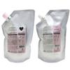MIlbon Gemile Fran Shampoo Herz H 1000ml Kur Saftig Glanz 1000g Nachfüllset +
