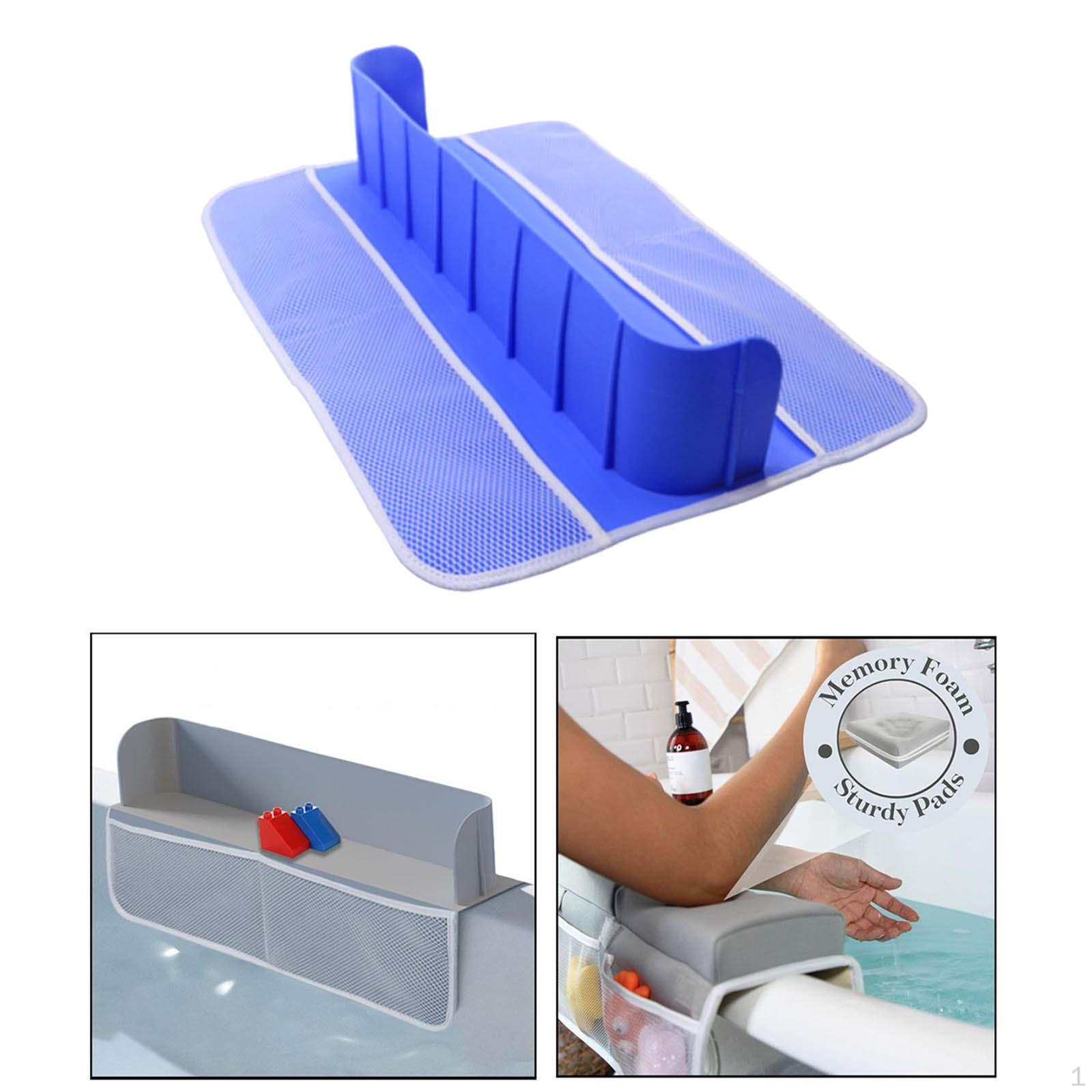 

Органайзер для игрушек для ванны для малышей, 55,6x40x10,9 см, с присоской для хранения синий