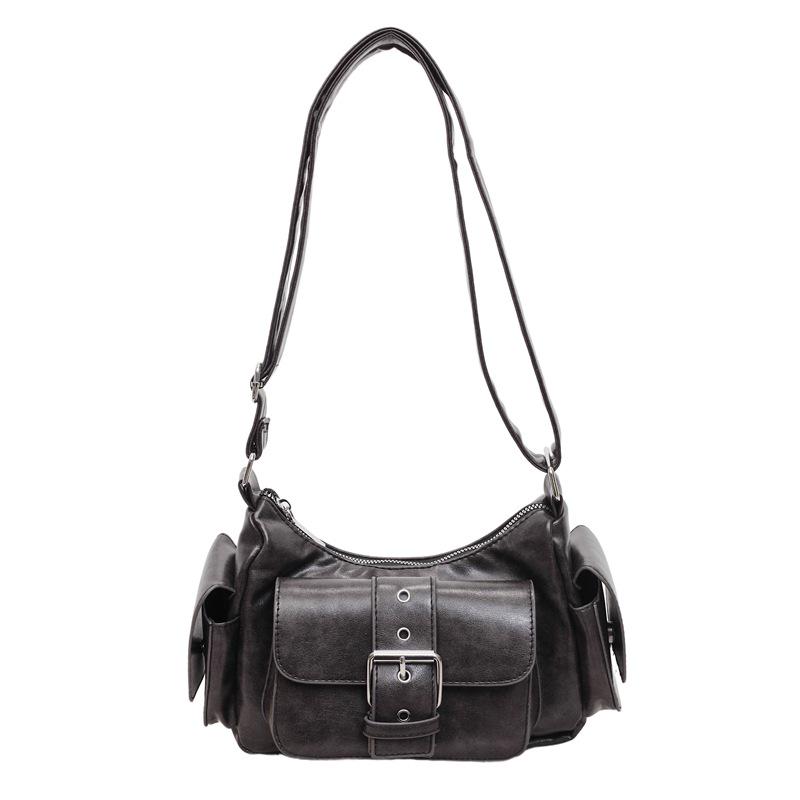 Maillard Color Crossbody Bag: Trendy, Versatile, Stylish Shoulder & Underarm Accessory