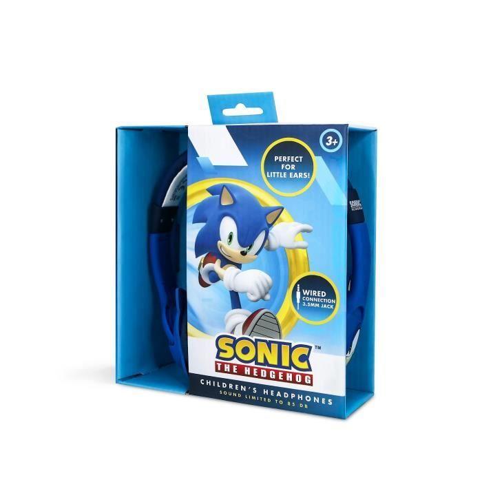 Écouteurs - SONIC THE HEDGEHOG - Sonic the Hedgehog - Bleu - Jack 3.5mm - Enfants