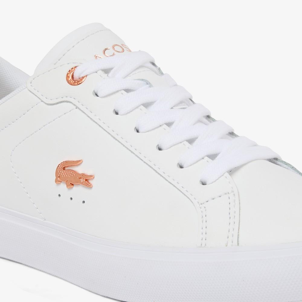 Lacoste Women's Powercourt Leather Sneakers RZ0193W56G1Y9