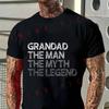 Motorcycle The For Man The Myth The Legend T-Shirt Motorrad Fans Cotton Men Short Sleeve O-Ne