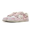 Nike Dunk Leather Slip Resistant Abrasion Resistant Low Top Skateboard Shoes Unisex Pink DD1503-103(Team726-)