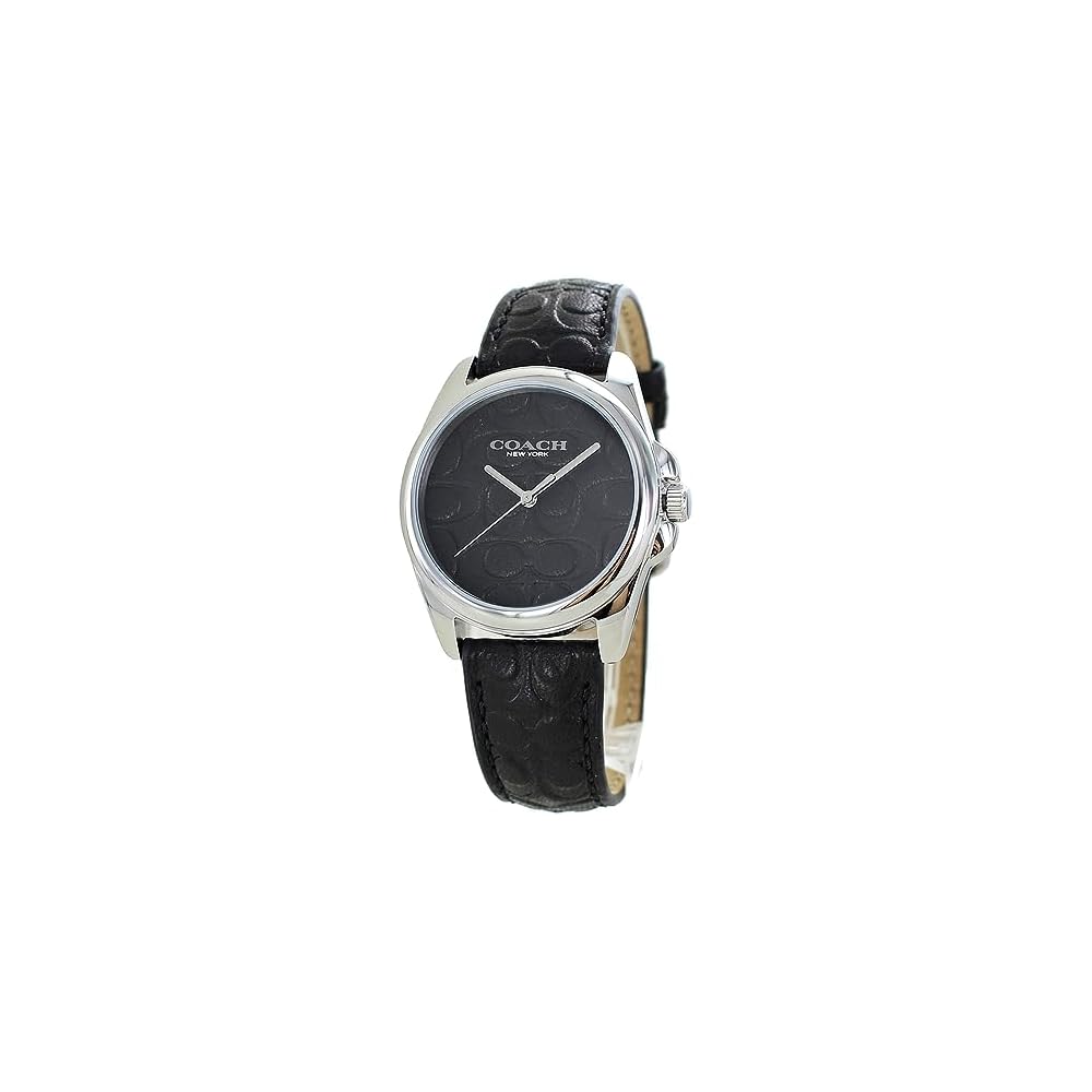 Coach Greyson Women s Watch Leather Strap 14504142 Grey