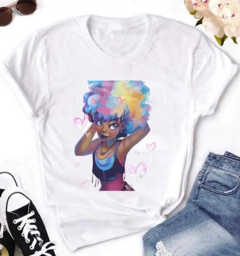 Oil Painting Cat Women's Fashion Personality Spoof Classic Oil Painting T-shirt Women Clothing Tops Harajuku Aesthetic Oversized