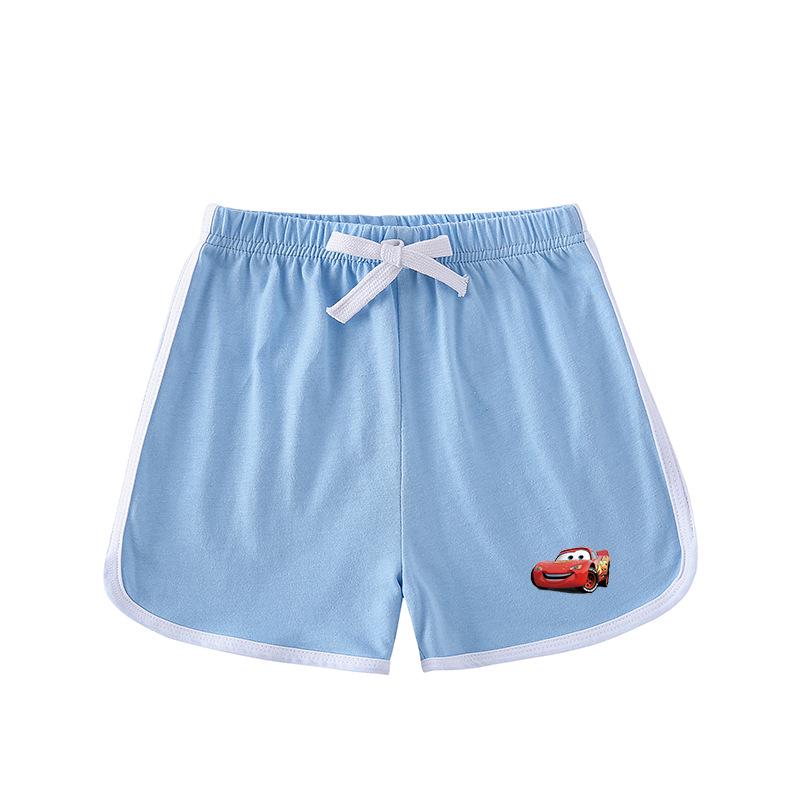 Letni komplet dwuczęściowy dla chłopca: T-shirt z krótkim rękawem i spodenki - casualowy strój sportowy