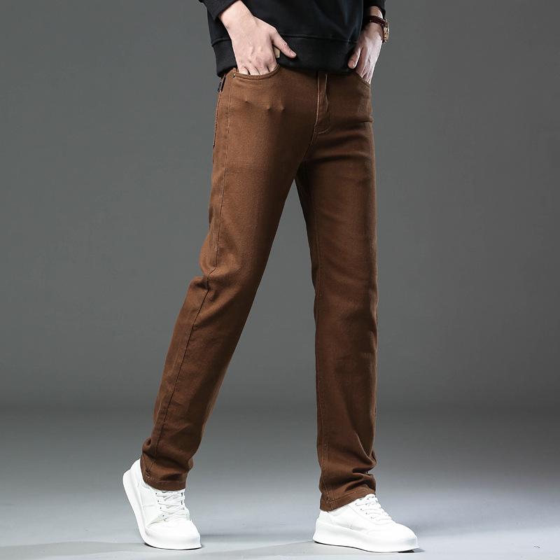 Men Brand High Quality Jeans Fashion Casual Classic Style Slim Fit Trousers Male Brand Luxury Stretch Straight Pants