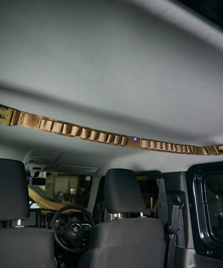 GORDON MILLER Car Hanging Coyote 1646575 Strap, Beige,