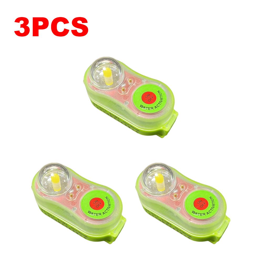 LED Life Jacket Light Survivor Locator Light Lithium Seawater Self-Lighting Light Life-saving Adult Children For Life Vest