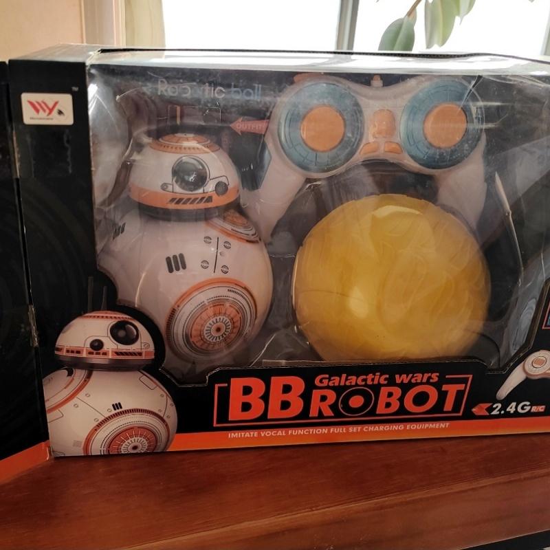 Hot Smart Remote Control Bb 8 Robot 2.4g Remote Control Doll Spherical Toys Robot Model For Gift