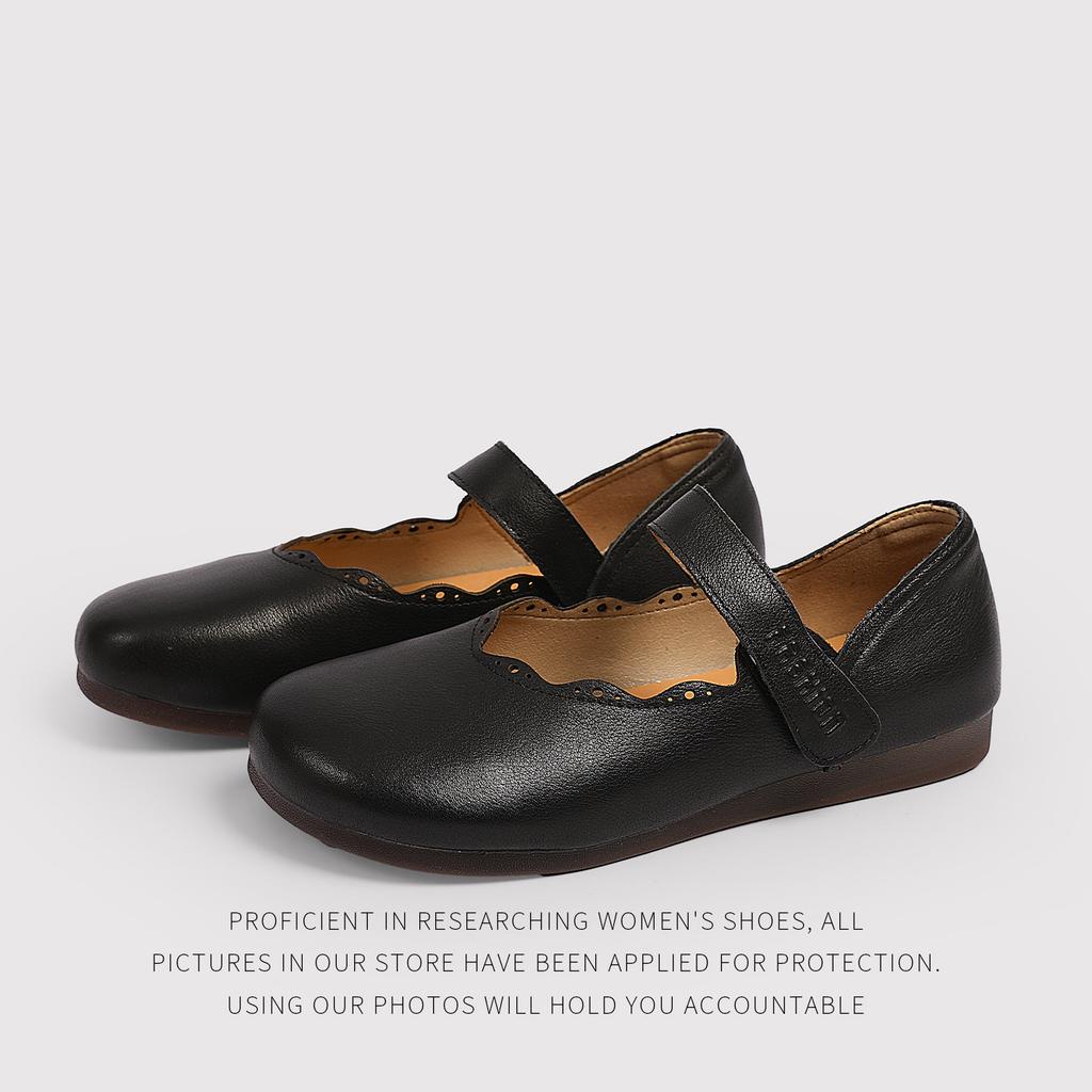 Distribution - New Sweet Lace Soft Sole Foreign Style Princess Shoes, Retro Women'S Shoes Light Mouth Single Shoes