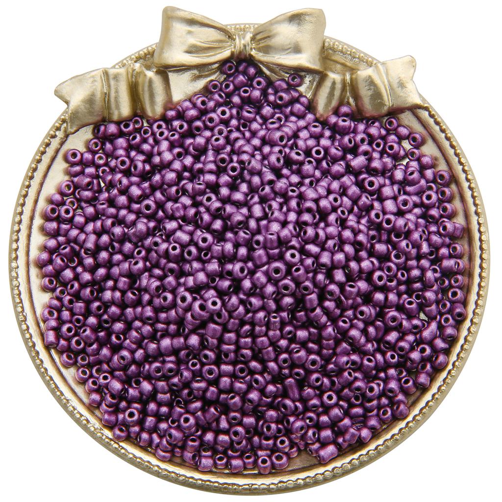 450G Perlemorsmaling Frøperler Glassperler Sjarm Tsjekkiske Småperler DIY Øredobb Armbånd Halskjede For Smykkefremstilling Tilbehør