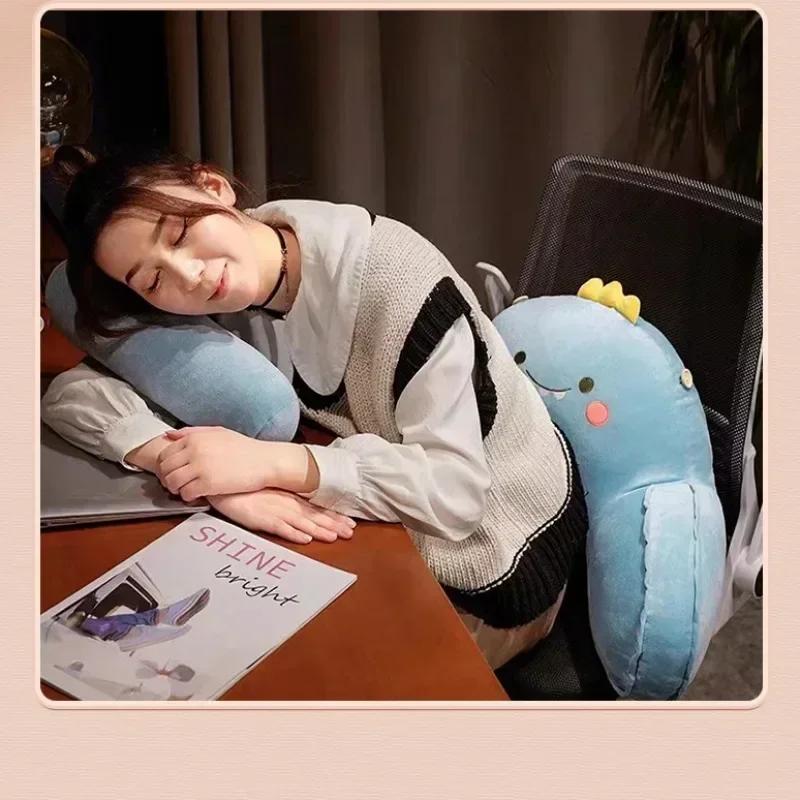 New Lovely Cartoon Cushion for Headboard and Sofa Lumbar Support Washable Bedside Pillow Cushions Home Decor Pillows for Bedroom